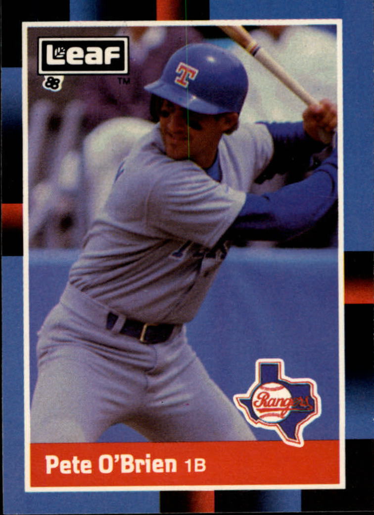1988 Leaf/Donruss Baseball Cards       132     Pete O Brien
